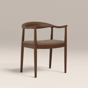 velora artisan dining chair premium wooden 3d model